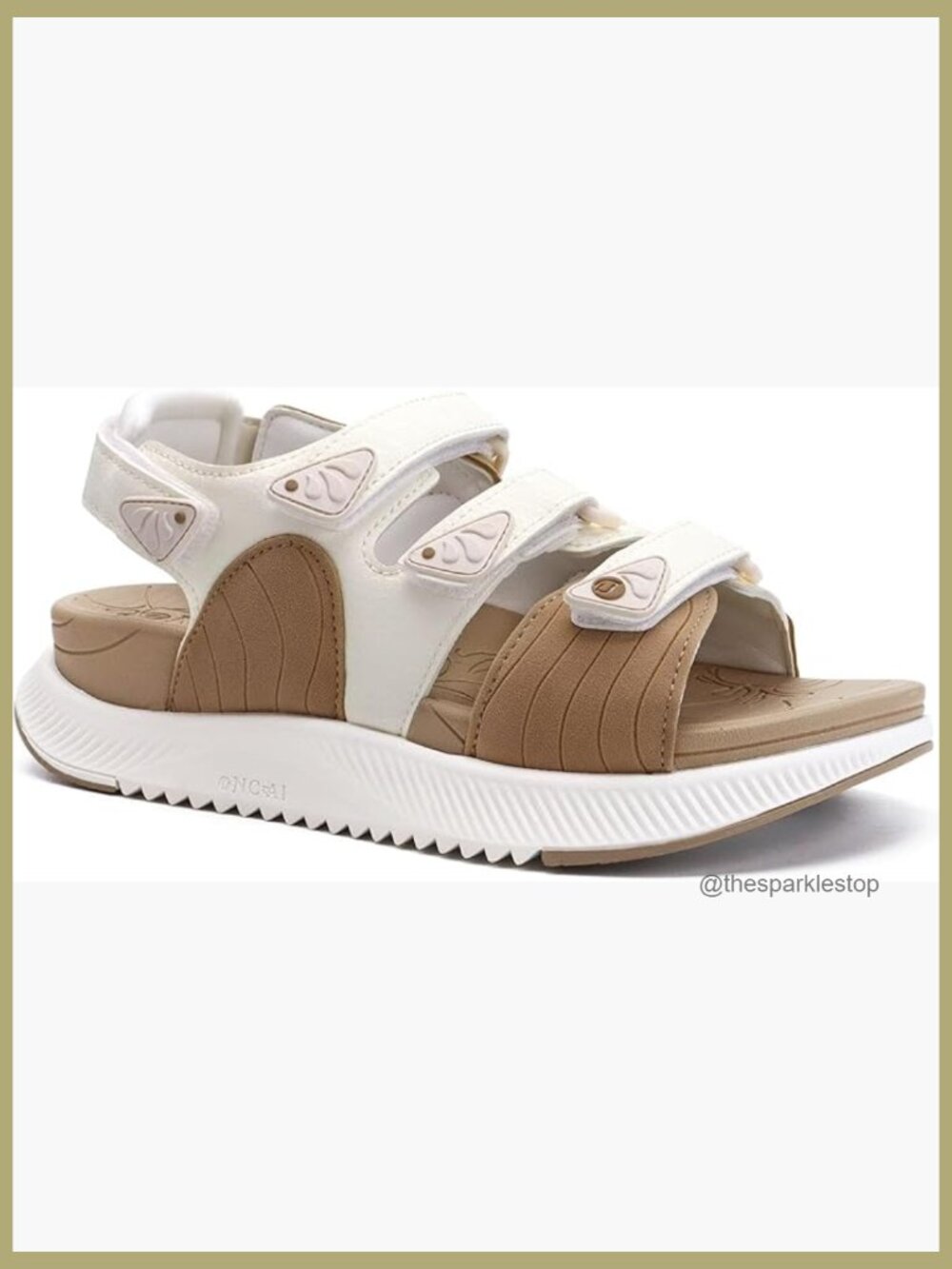 Athletic Sandals with Arch Support Hook & Loop Closure for Hiking Walking